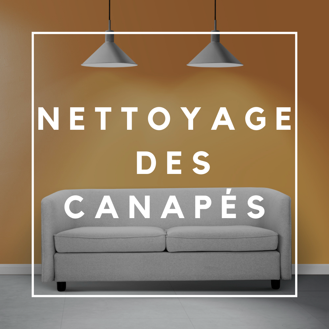 NETTOYAGE DES CANAPÉS